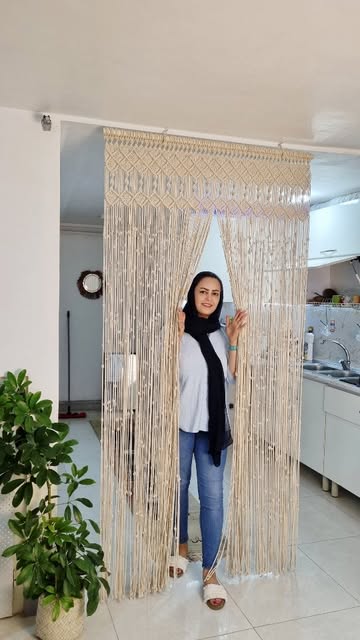 پرده مکرومه